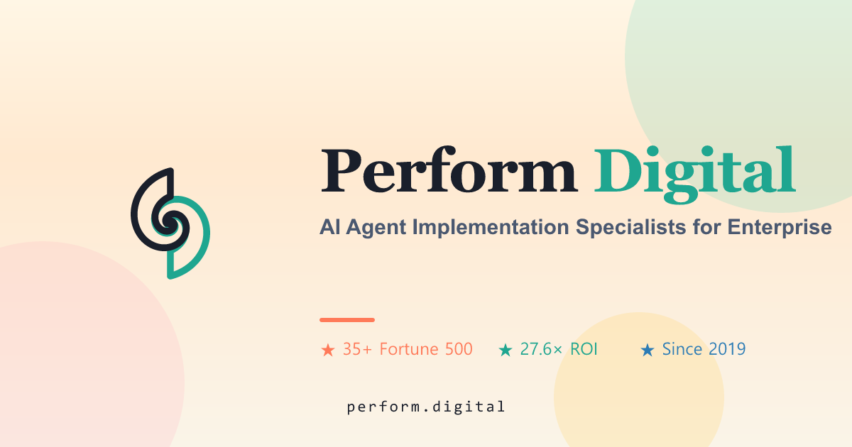 Perform Digital logo